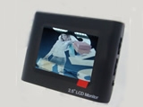 2.5寸液晶顯示器 車用野外調(diào)試用 內(nèi)置可充電鋰電池 3.7v 1000mAH